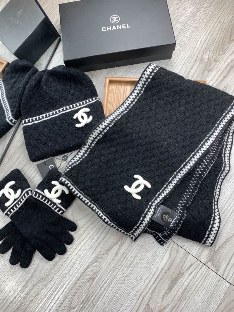 Chanel Caps Scarfs